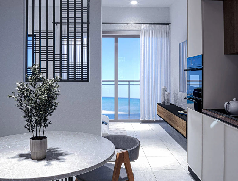 Studio Living Area